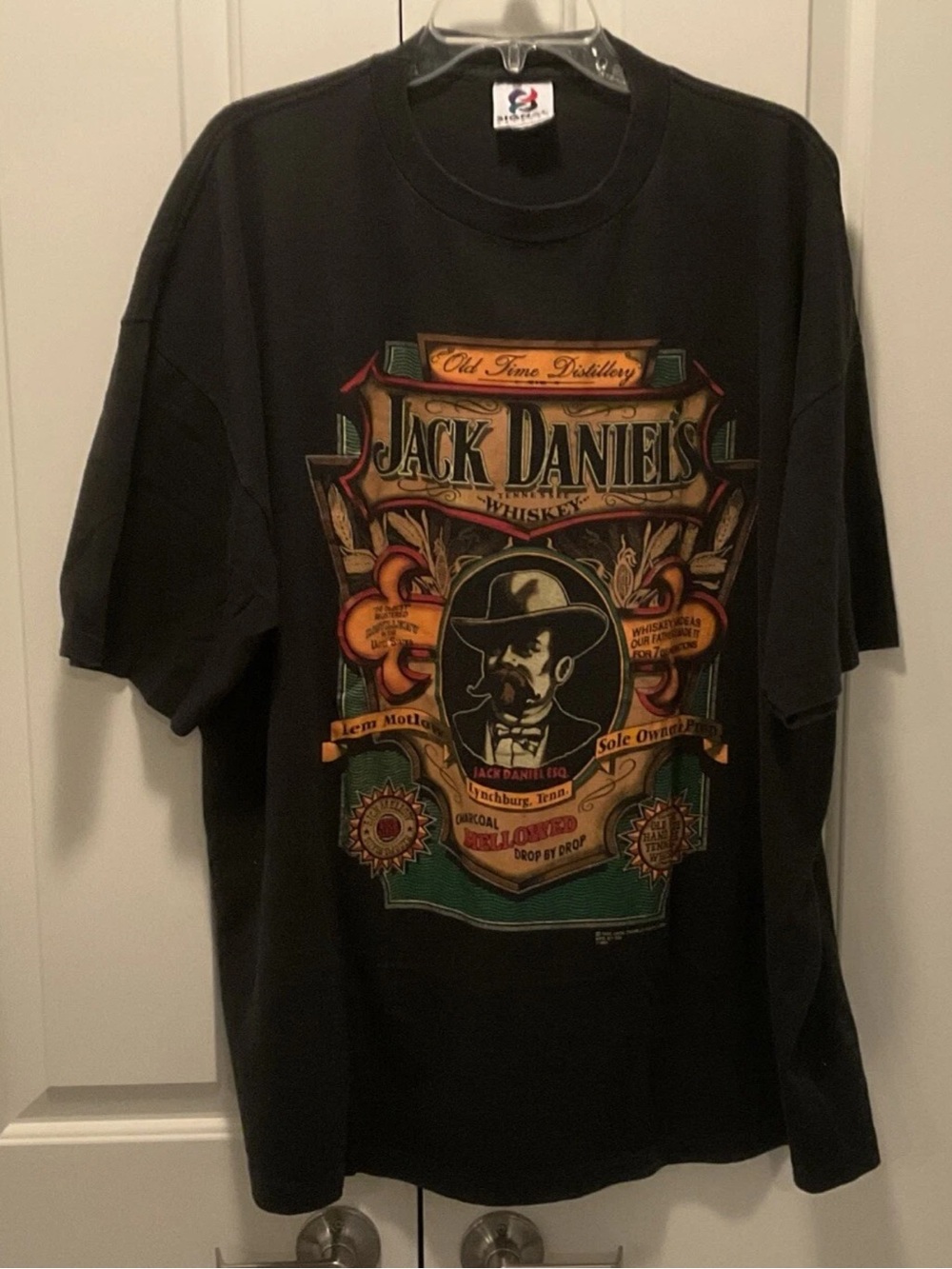 Vintage 1992 Signal Artwear USA T-Shirt “Jack Daniel’s Old Time Distillery” 2XL